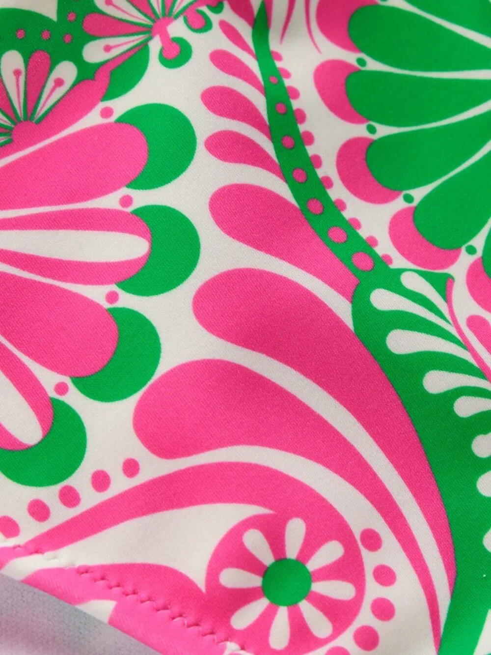 NWT Boden Pink Euphoric Gardens Classic Bikini Bottoms. Size 6